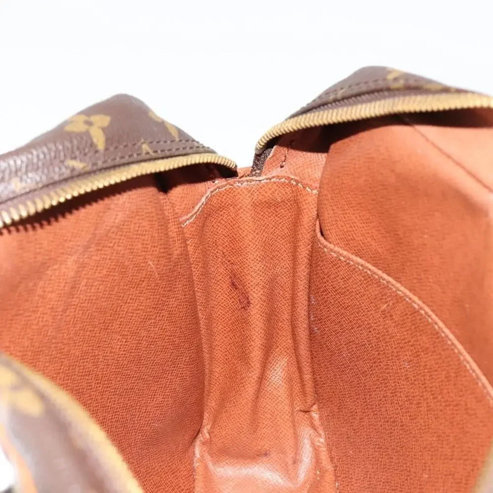 Louis Vuitton Monogram Compiegne 28 Clutch Bag Brown